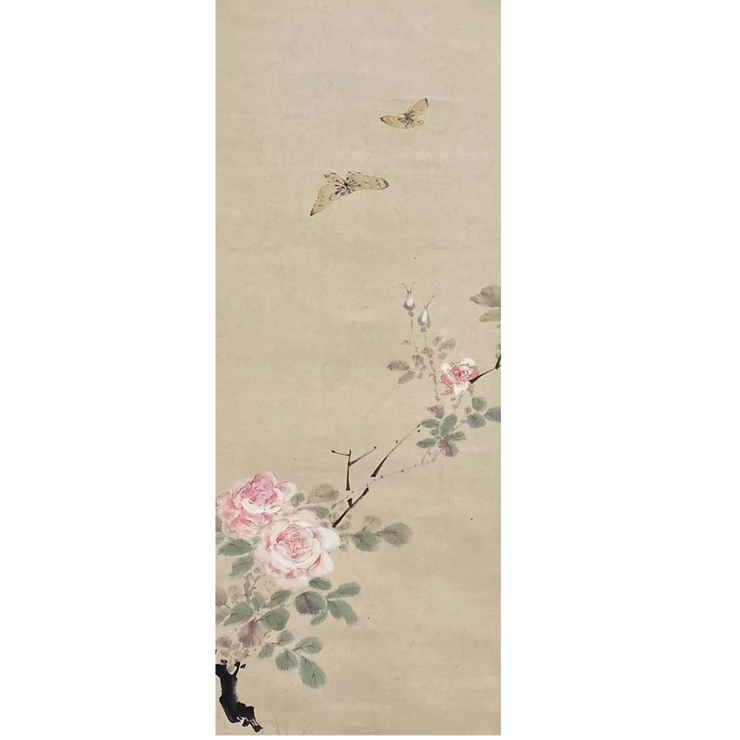 DY14615 花鸟 纸本 100*28 1029