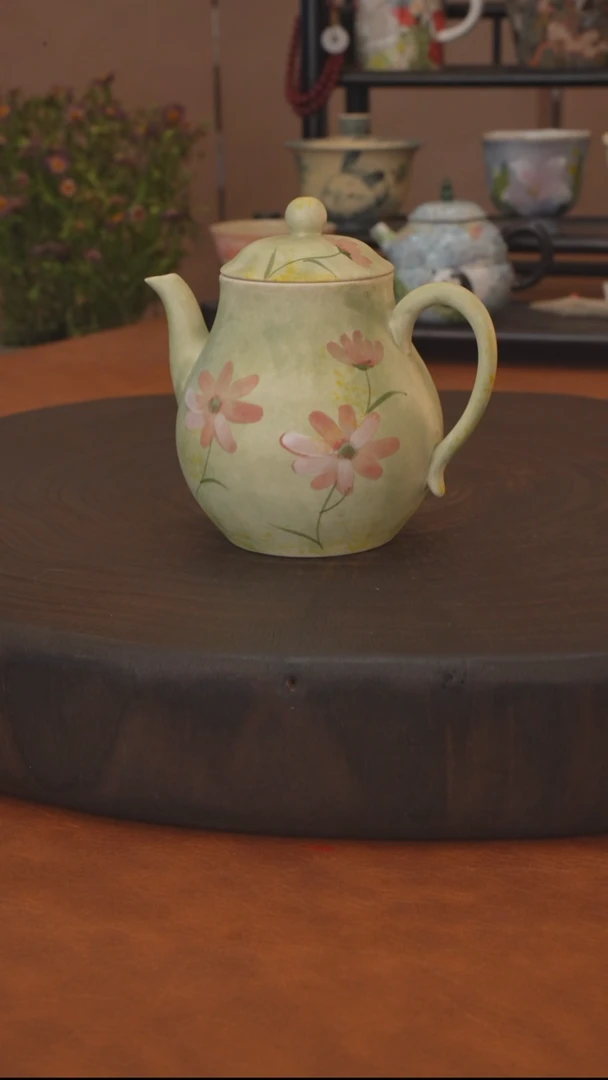 粉雏菊系列 梨型壶