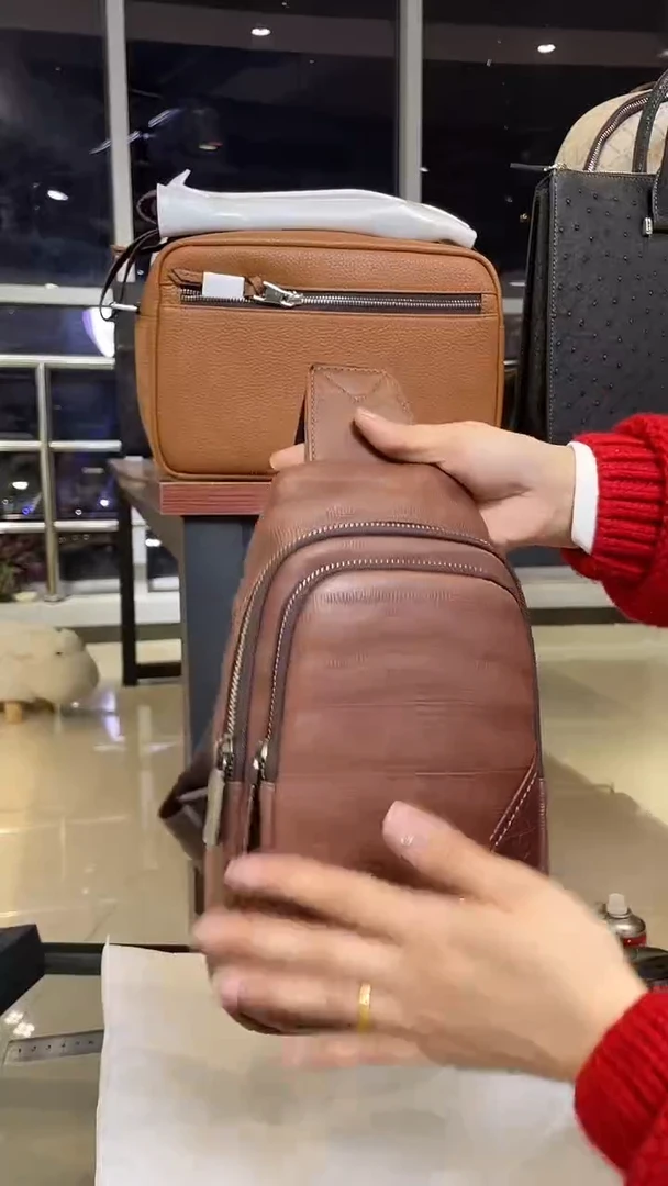 牛皮（革）韩爵绅士包包皮具245