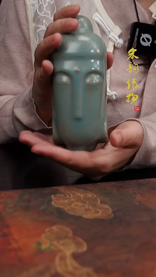 摆件微瑕清凉寺原矿釉佛造像