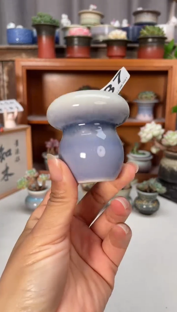 瓷片987知木小芳花盆