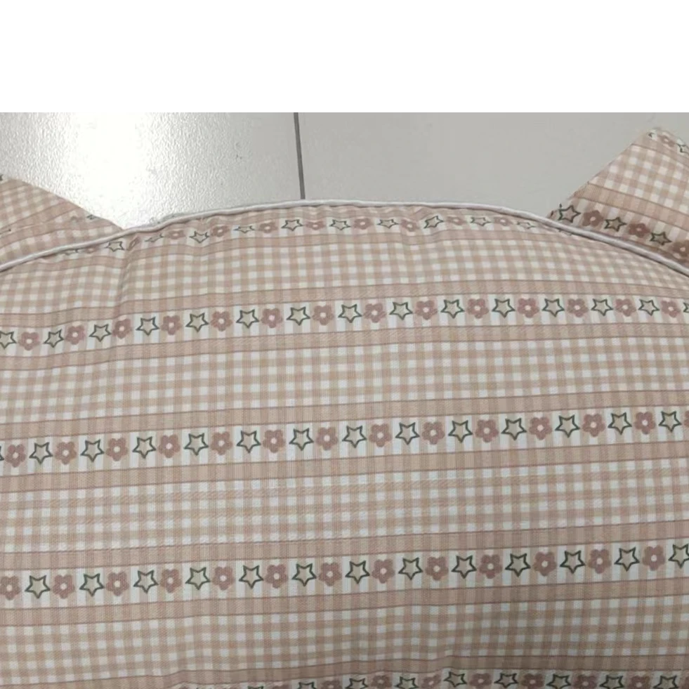 【猫耳枕头】纯棉一百棉四季布猫耳枕毛肚枕