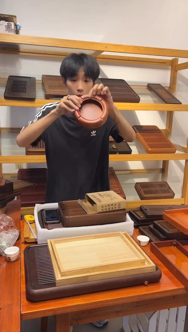 烟灰缸花梨木实木