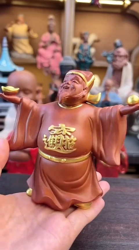 紫砂茶宠器闵茶宠摆件