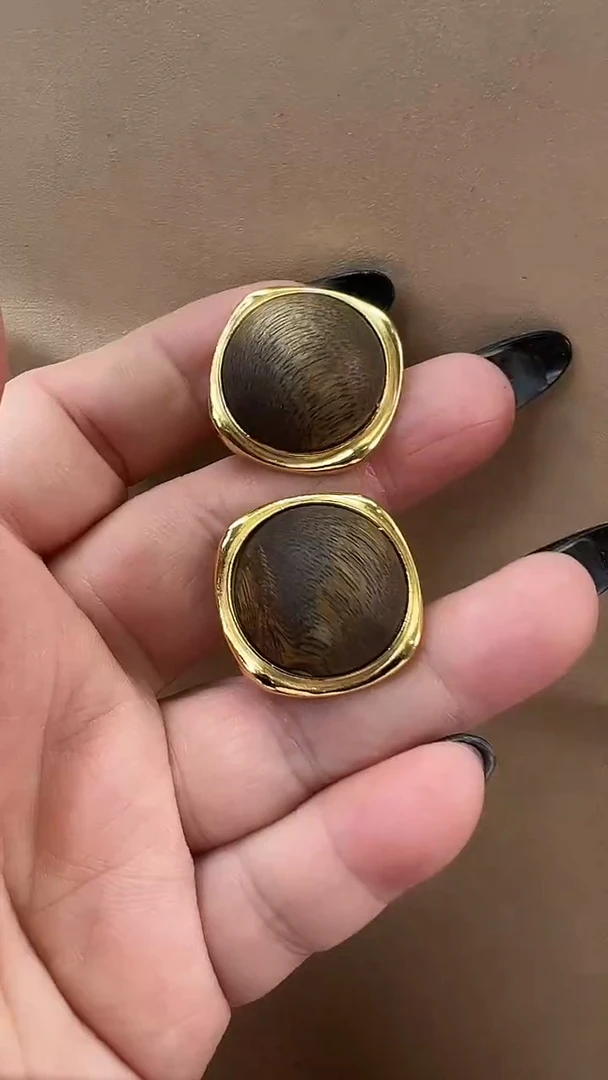 沉香吊坠耳环耳环