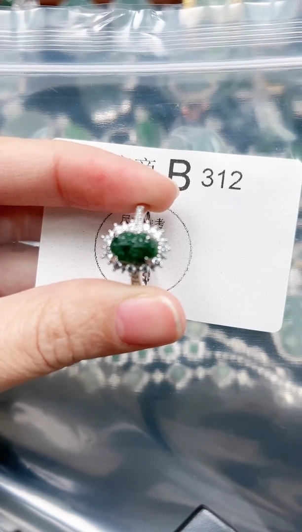 【闪购商品】翡翠颈饰未镶嵌312赠皮绳