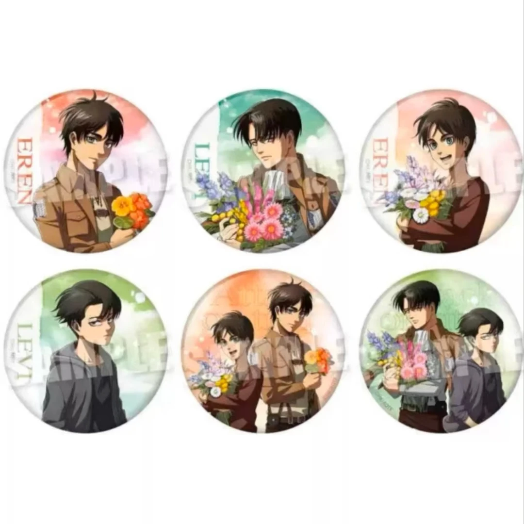 【进击的巨人】进击的巨人 捧花吧唧（默认代拆，未成年人禁止下单）