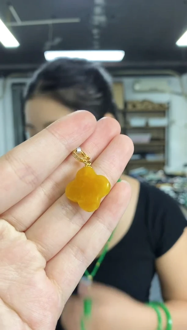 颈饰未镶嵌翡翠闪购链接  多样性发其一颜色微差