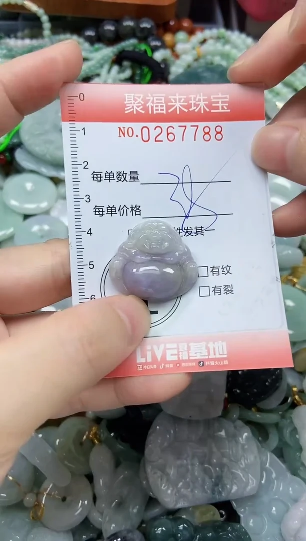 未镶嵌挂件翡翠闪购0267788