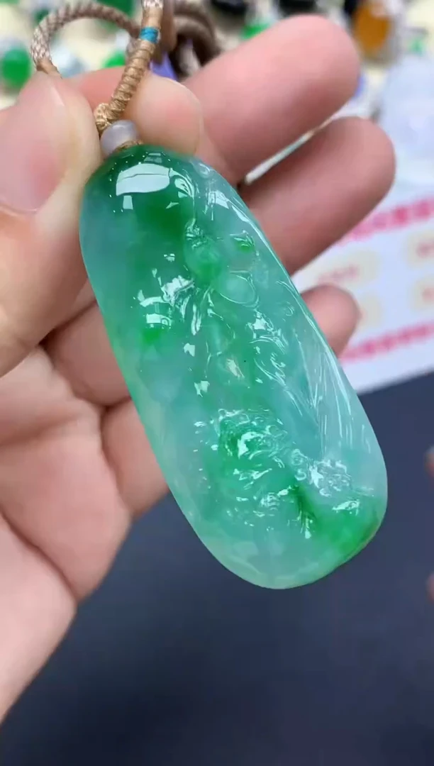 颈饰未镶嵌翡翠329-中国好珍宝