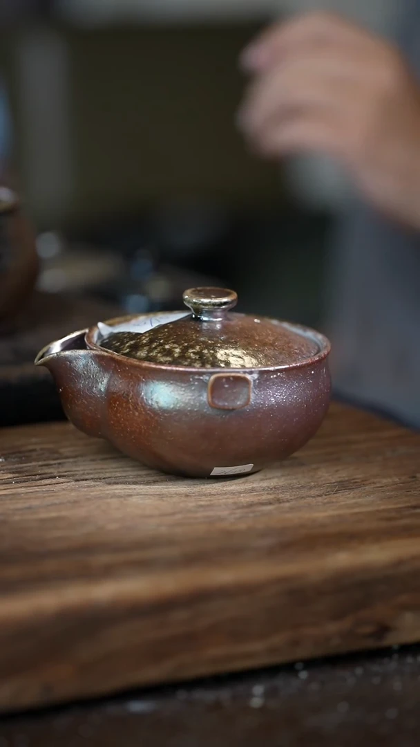 禅寂X****6浪鬼柴烧-宝瓶