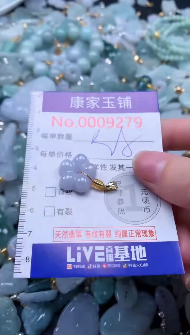 颈饰未镶嵌翡翠9279