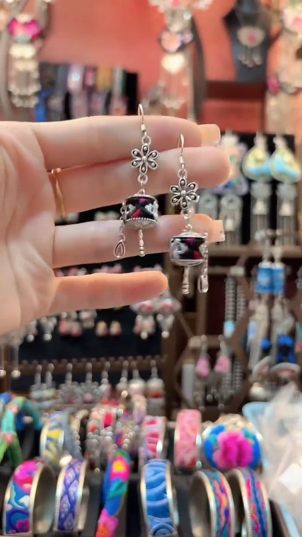 织绣 云织谣民族风精美饰品   344