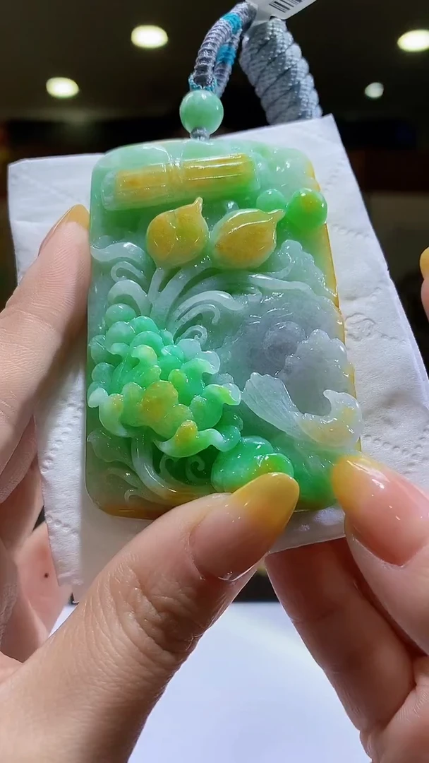 未镶嵌定制翡翠38/1107/W/花