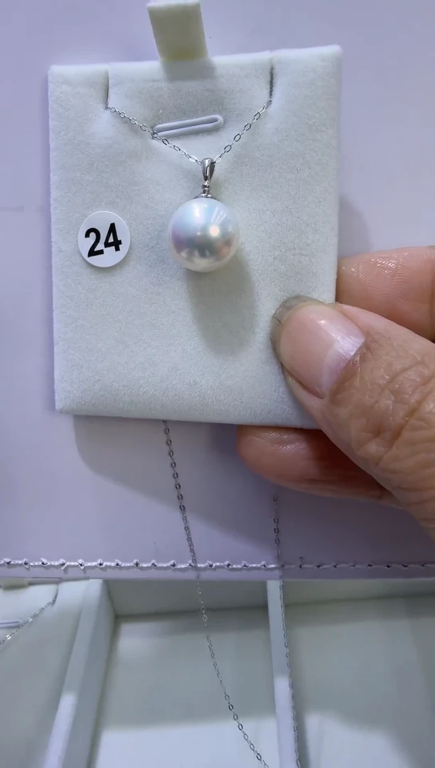 吊坠(赠链)未镶嵌淡水珍珠24号吊坠