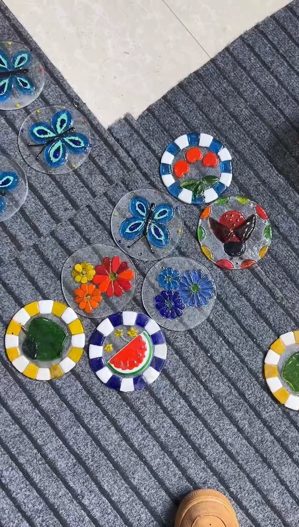 手工艺品琉璃筱**?片片7个