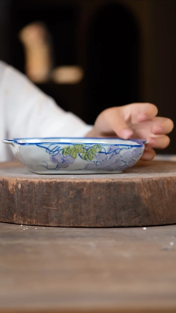 瓷片景德镇高温釉下彩（食品级）