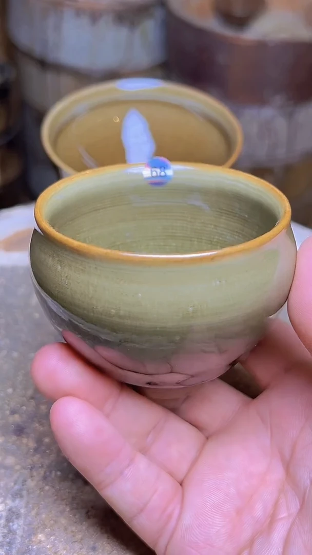 茶盏用****368柴烧建盏主人杯