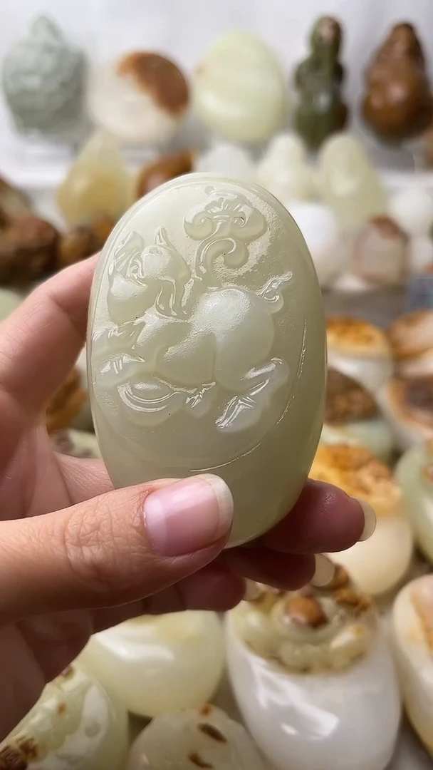 石材古青石棉纹正常不退换猪