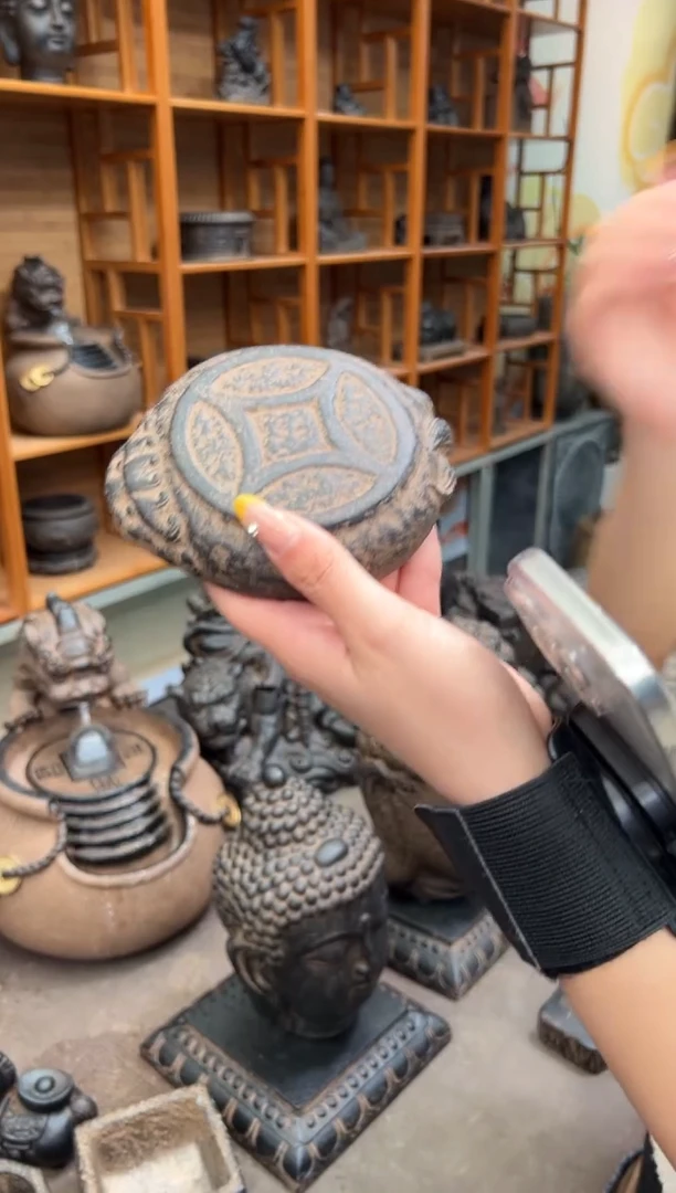 陶土【火山泥】金蟾小底座