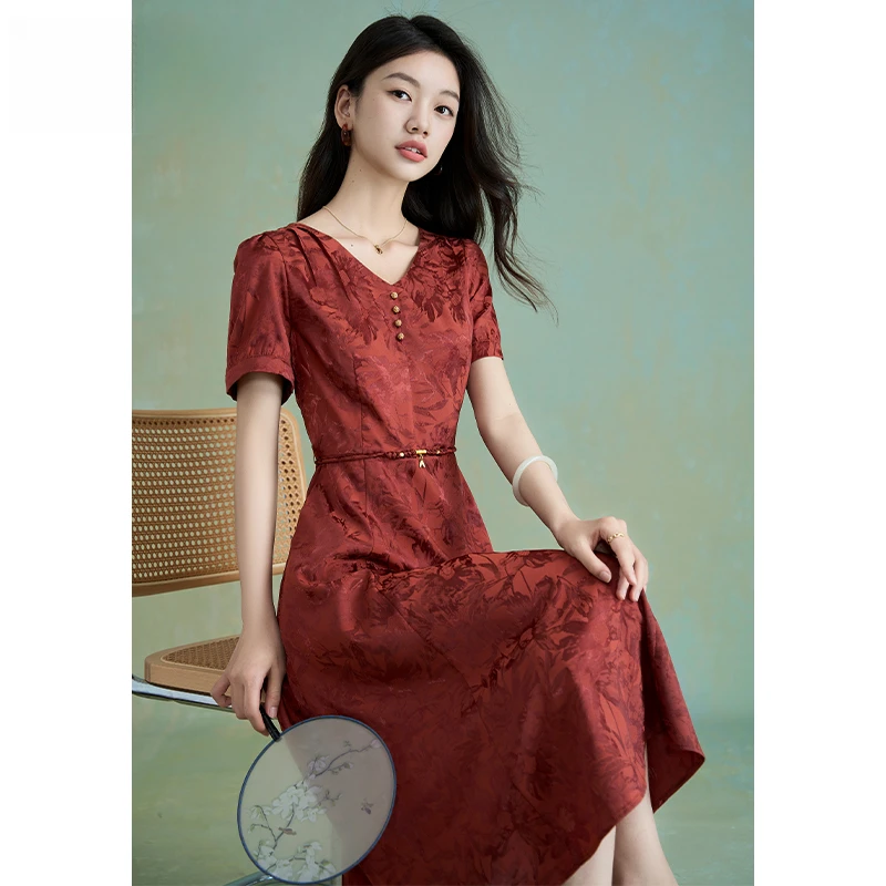 喜婆婆婚宴2025女春夏旗袍平时穿高贵洋气十三行妈妈礼服结婚长辈