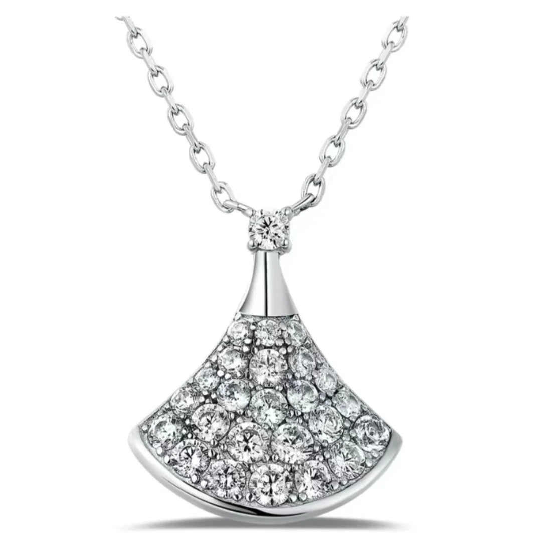 【A】小号款扇子 气质时尚百搭项链