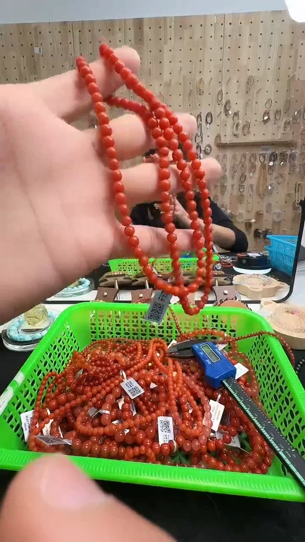 未镶嵌手链南红玛瑙村2799 约5mm