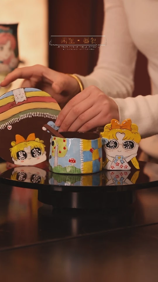 【闪购商品】景德镇可爱设计师款陶瓷