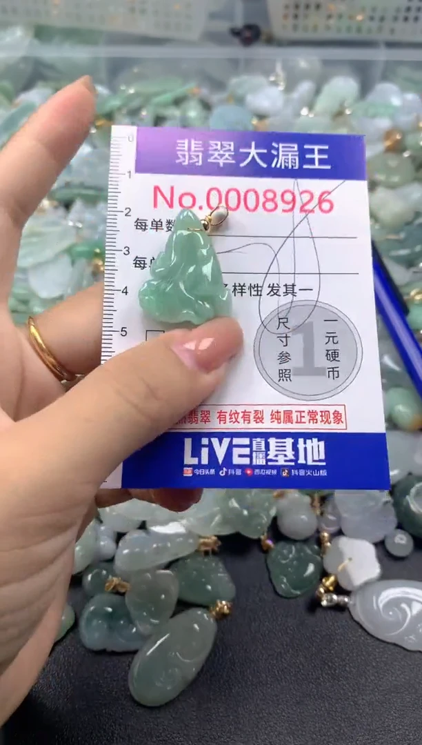 颈饰未镶嵌翡翠8926