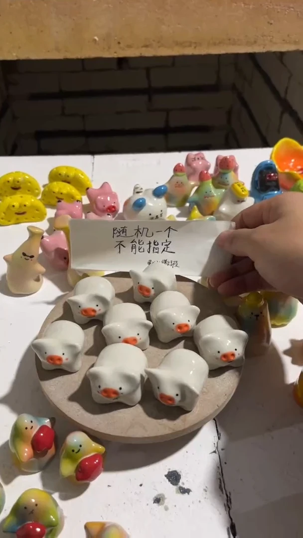 【闪购商品】摆件15手工微瑕陶瓷摆件