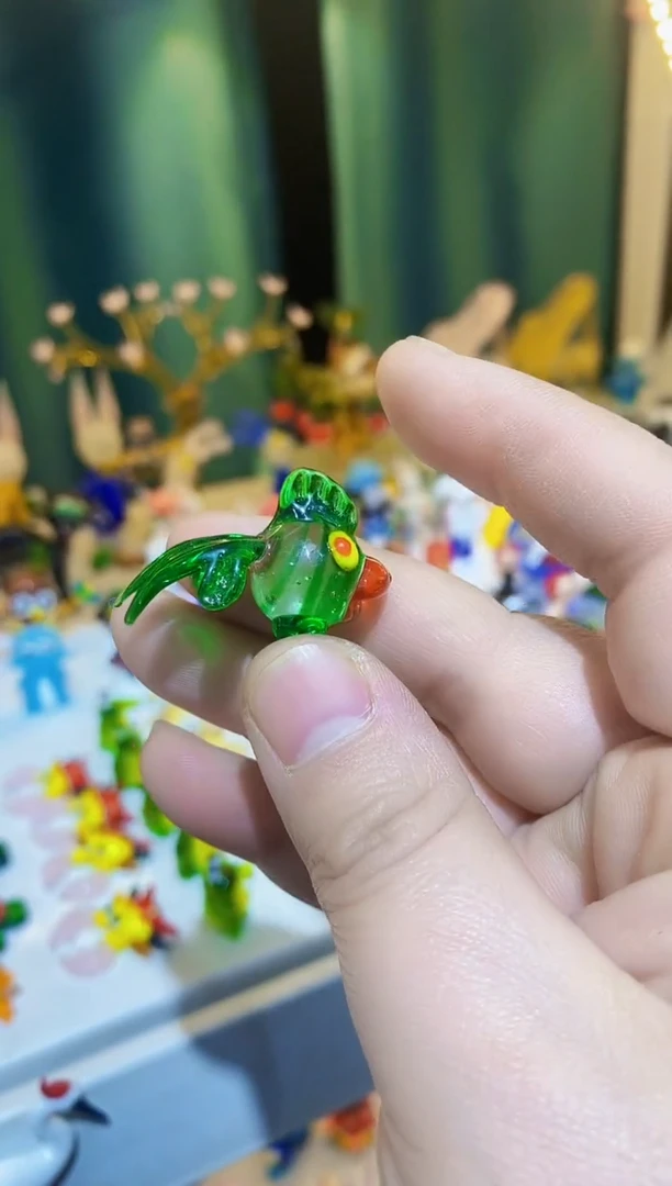 琉璃手工艺品小鱼