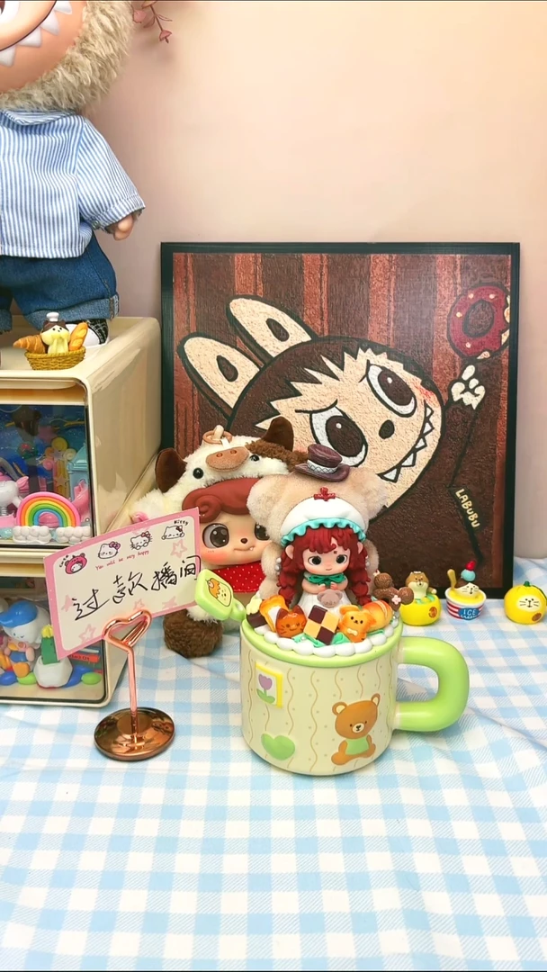 陶瓷diy奶油胶马克杯芙芙