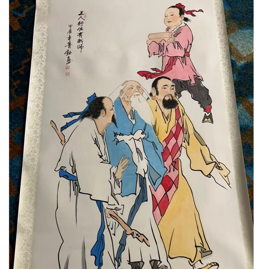 橱窗展示/文峰美术/鲁钰原名王奉超/宣纸国画/带证书
