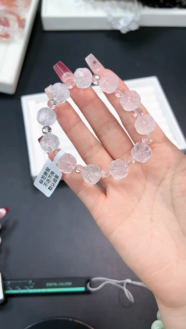 【闪购商品】水晶手串未镶嵌84r多样性发其一/1条默认微瑕