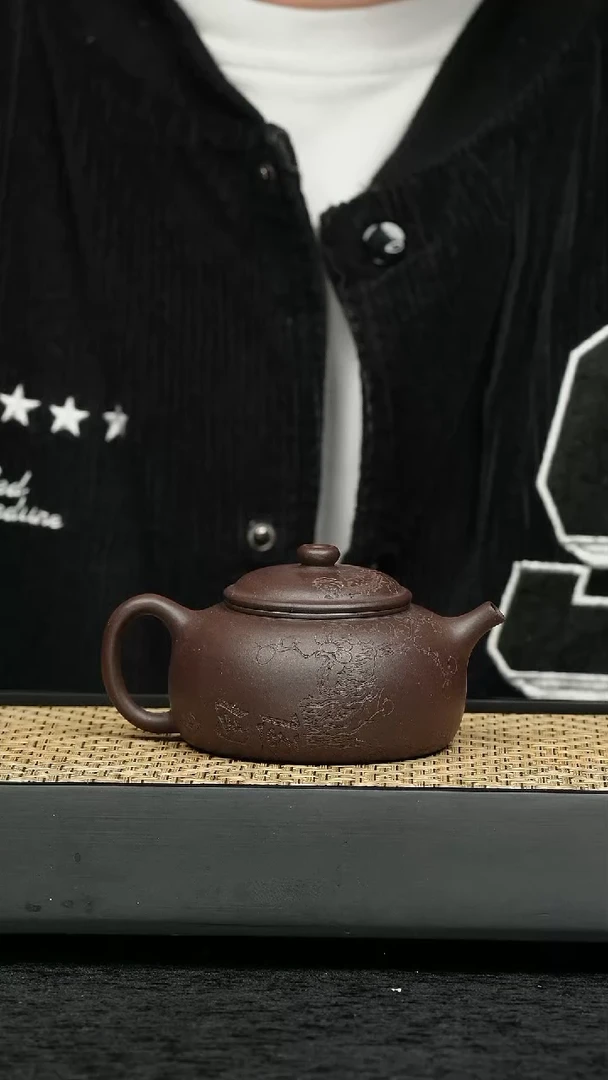 茶壶紫砂五堂  隐圆-暗香款