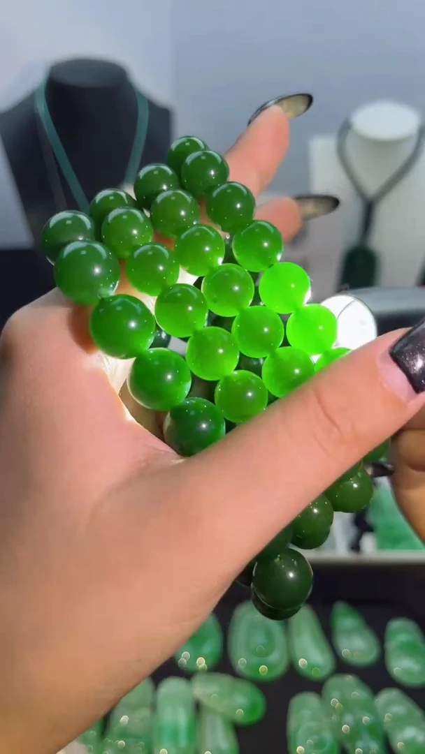 【闪购商品】翡翠手串未镶嵌翡翠手串翡翠天然手串