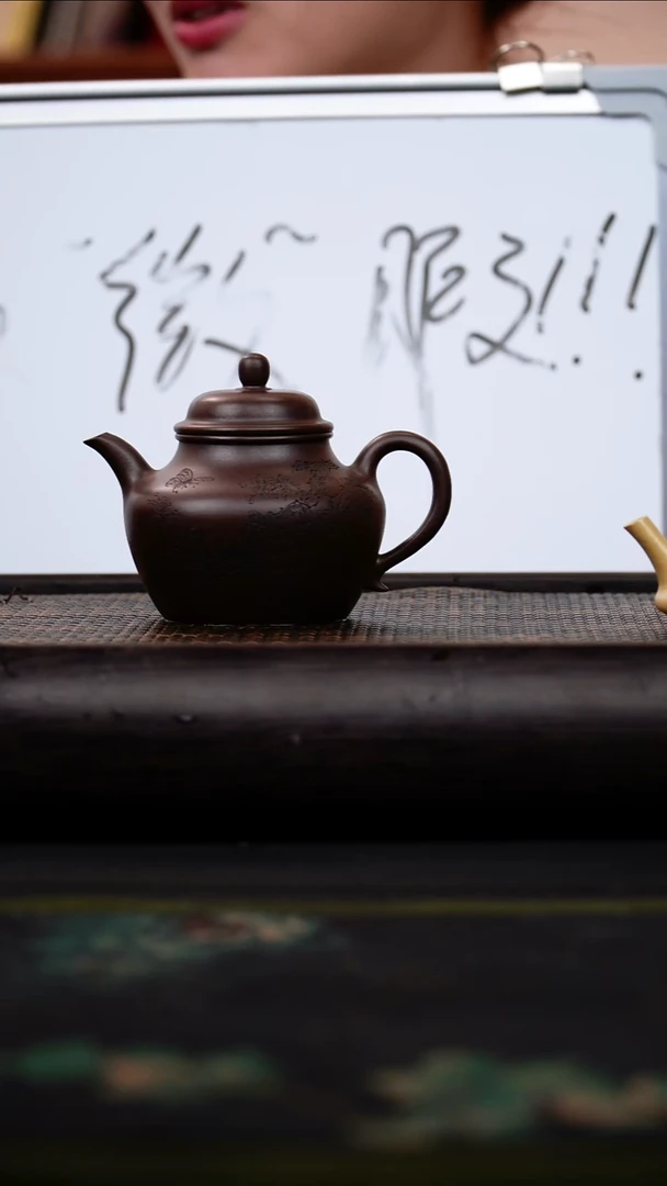 茶壶紫砂微瑕 紫泥