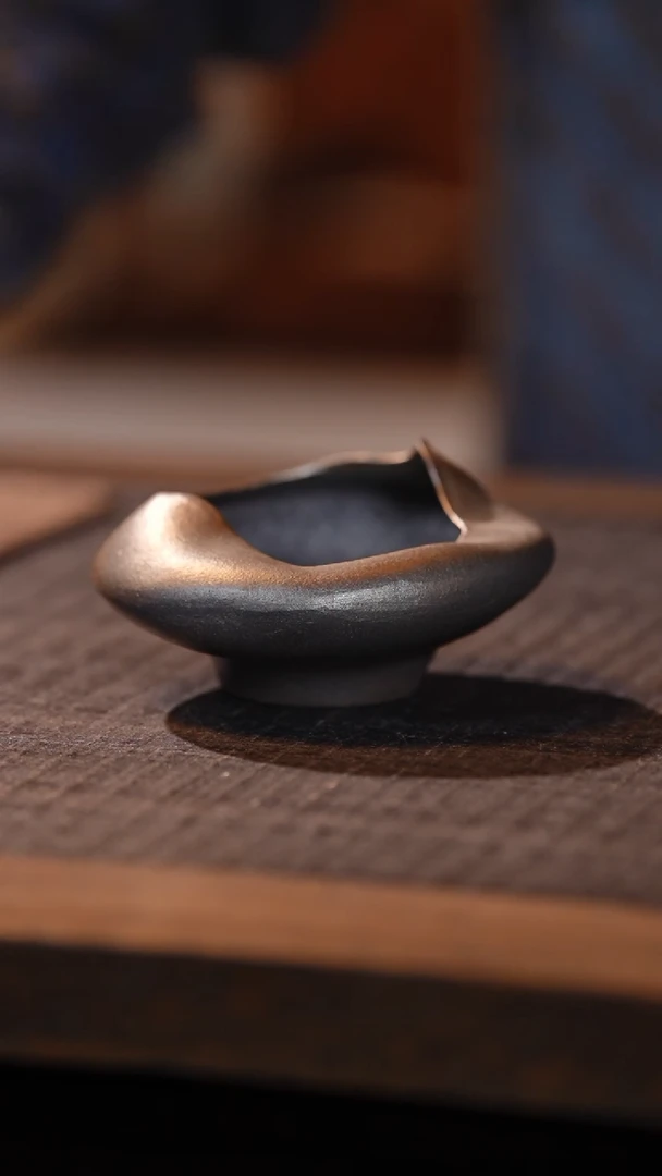 茶盏茶器茶空间手工建水