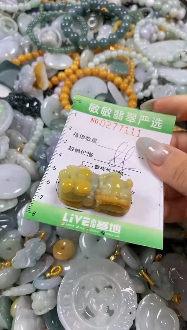 翡翠未镶嵌颈饰闪购0277111