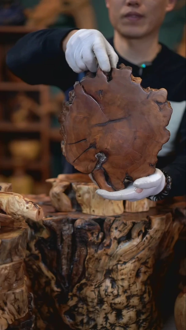 【闪购商品】枣木雷击枣木底座