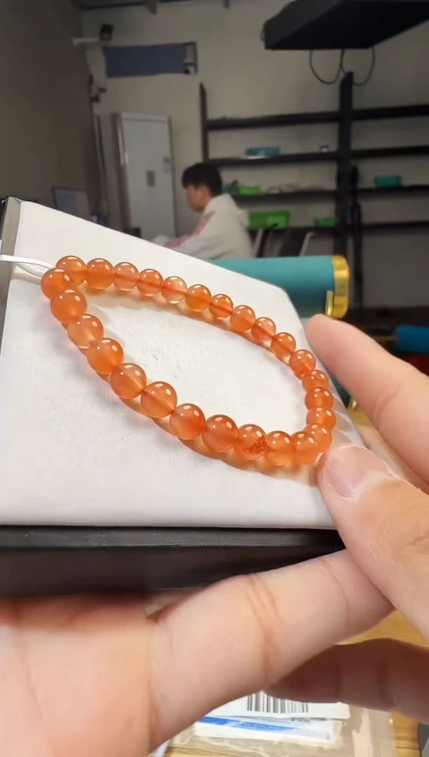 未镶嵌手链南红玛瑙晶9317 约7mm