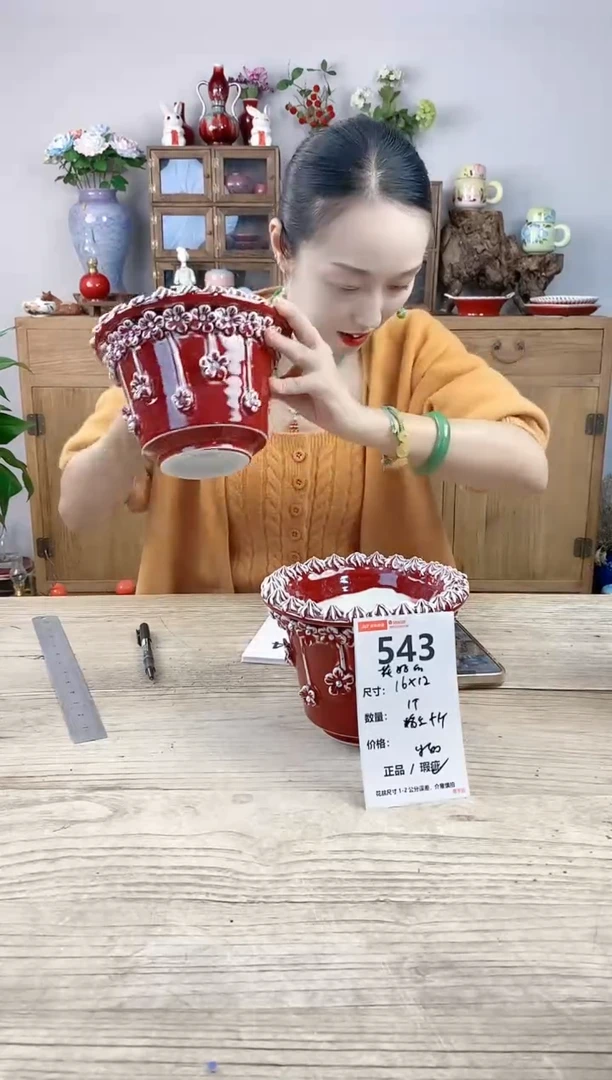 小玩子花盆直播号543