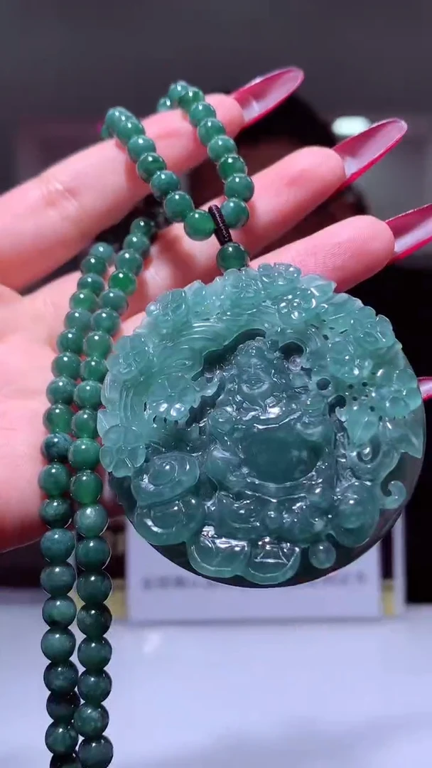 定制翡翠未镶嵌闪购毛货链接DY045