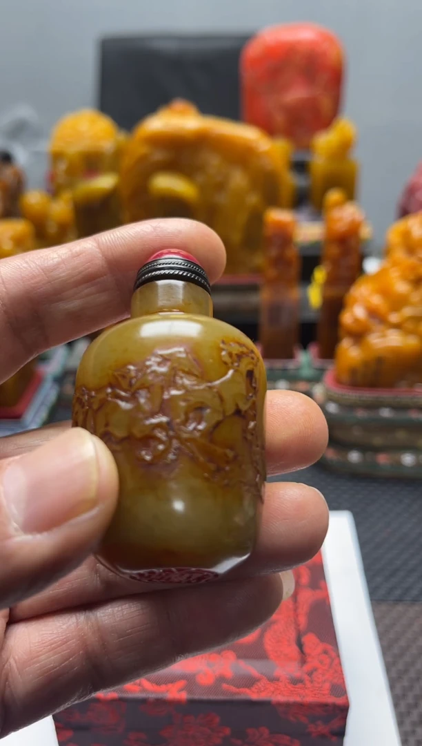 寿山石印石四****8精品印章21