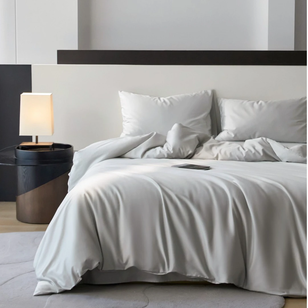 100s新疆长绒棉贡缎三四件套100%全棉母婴A类亲肤可裸睡四季通用