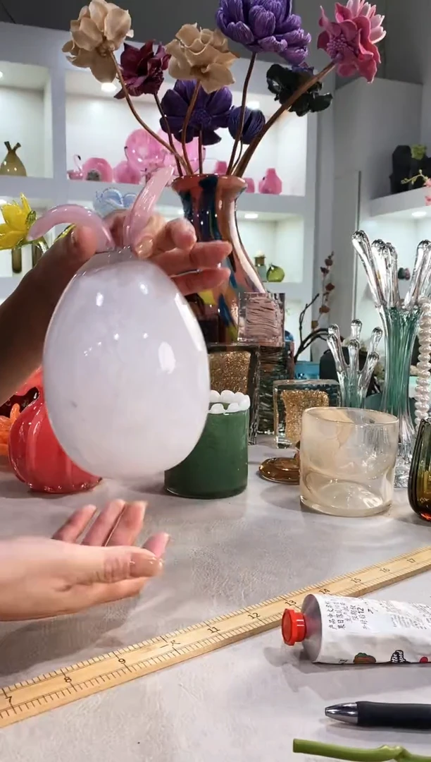 慕忆家手作琉璃花瓶