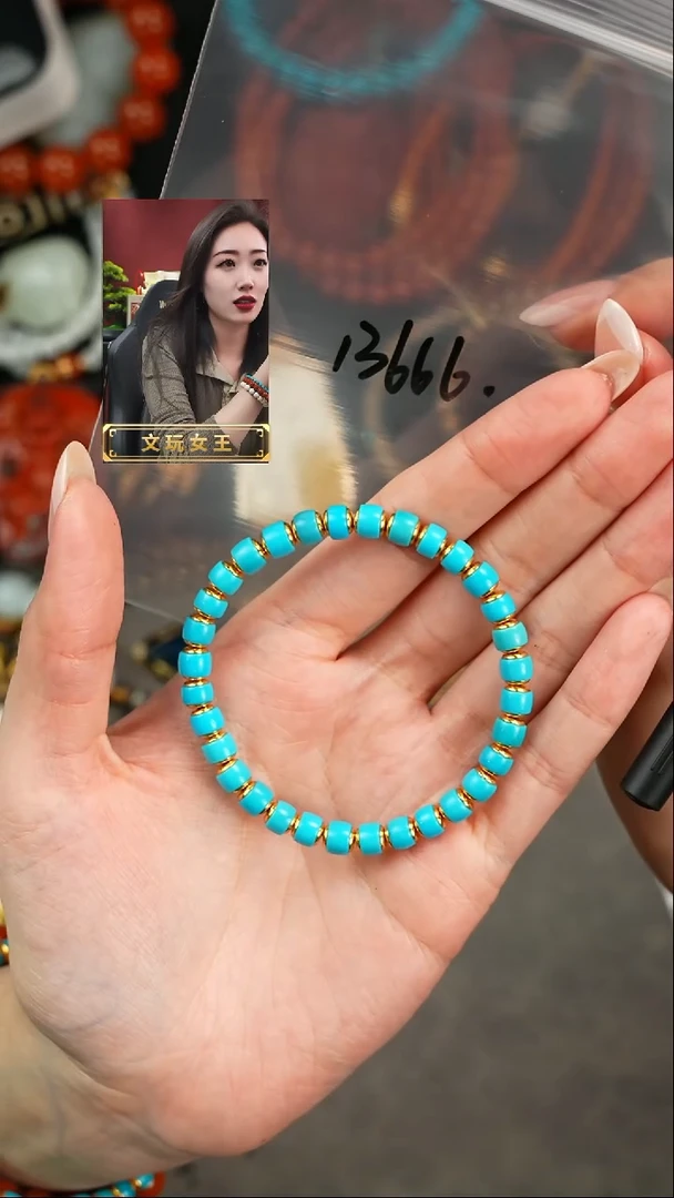 【闪购商品】未镶嵌绿松石手串遇见匠心品质回血