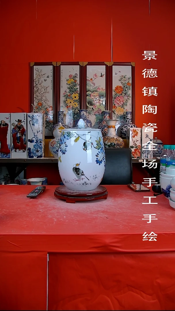 摆件景德镇陶瓷 全场手工手绘
