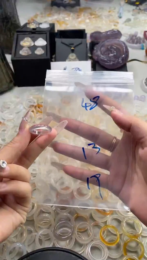 未镶嵌戒指玛瑙/玉髓48