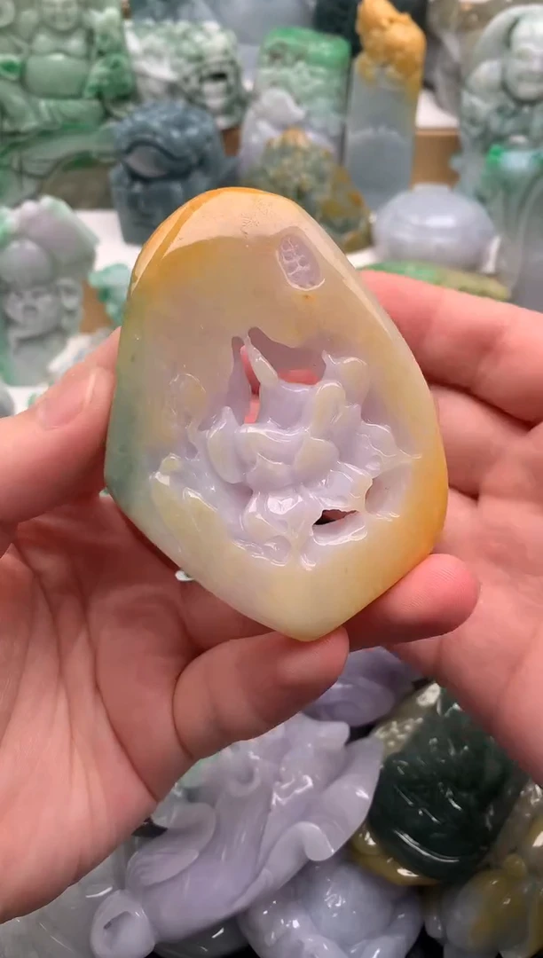 吊坠(不含链)未镶嵌翡翠1